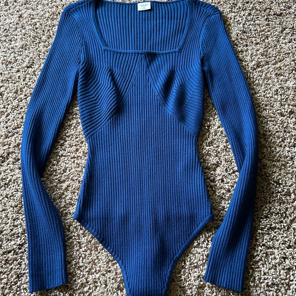 Abercrombie Long Sleeve Sweater Bodysuit